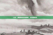 739. 澳超教练战术解析，成功的秘诀 📖