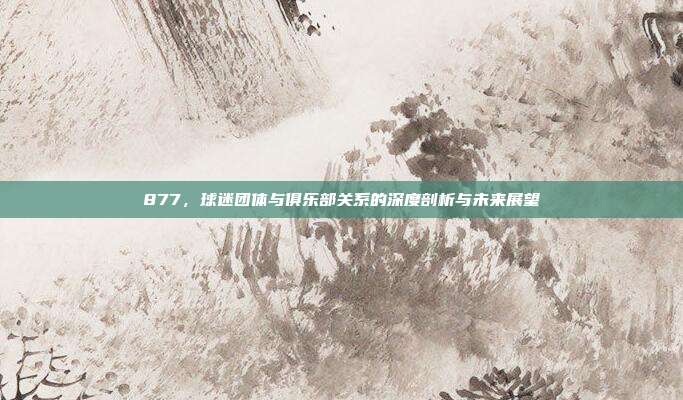 877，球迷团体与俱乐部关系的深度剖析与未来展望  第1张