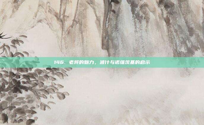 146. 老将的魅力，波什与诺维茨基的启示  第1张